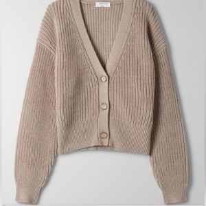 Babaton Canberra Cardigan size L from Aritzia